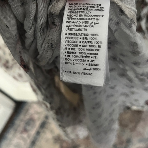 NWT The Drop Soft Pink Floral Pr Lined Midi tiered Dress - Size Small - Picture 11 of 12